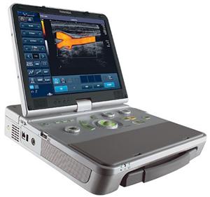 Viamo SSA-640A Toshiba medical, Портативный ультразвуковой сканер, 15-дюймовый Ж/К монитор.